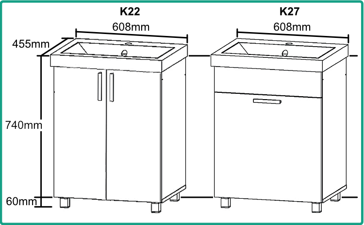 K22, K27 koty